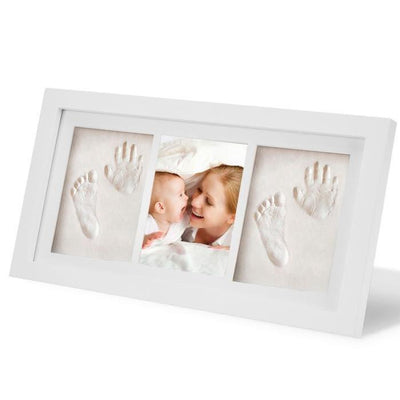 Newborn DIY Handprint Footprint Photo Frame Baby Mould Soft Clay Kit - Toddler Treasures